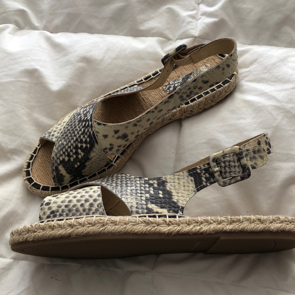 Pour La Victoire Snakeskin Espadrilles - Picture 4 of 6